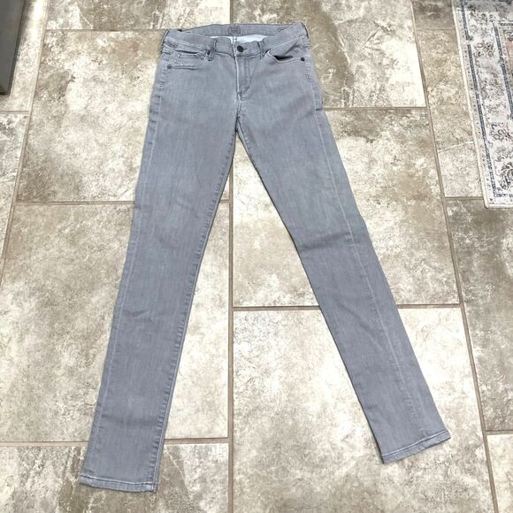 Citizens of Humanity Avedon Gray Low Rise Ultra Skinny Gray Jeans Size 27 - Picture 3 of 15